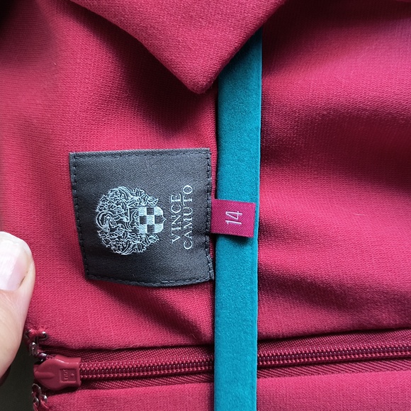 Vince Camuto fitted cap sleeve dress - Picture 2 of 3